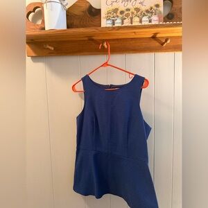 Banana Republic Navy Textured Dress